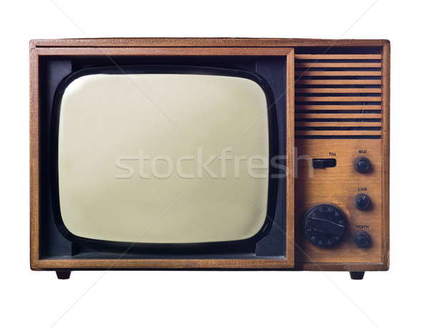 Vintage television Stock photo © gemenacom