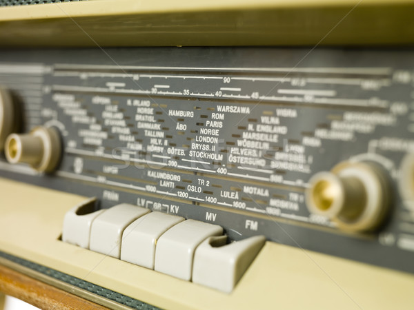 Old radio Stock photo © gemenacom