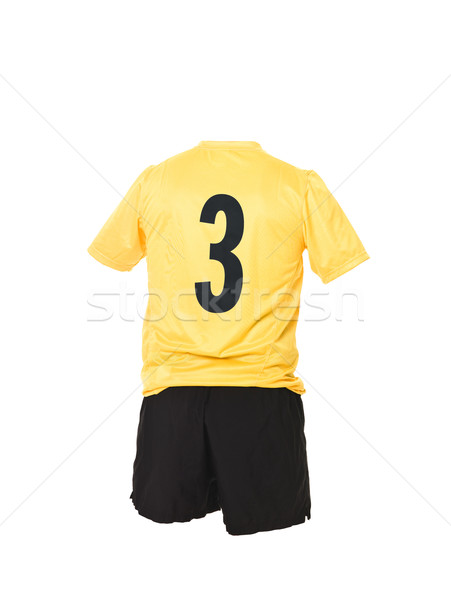 Stock photo: Football shirt with number 3
