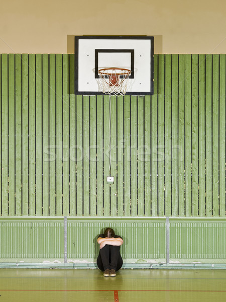Sad Girl Stock photo © gemenacom