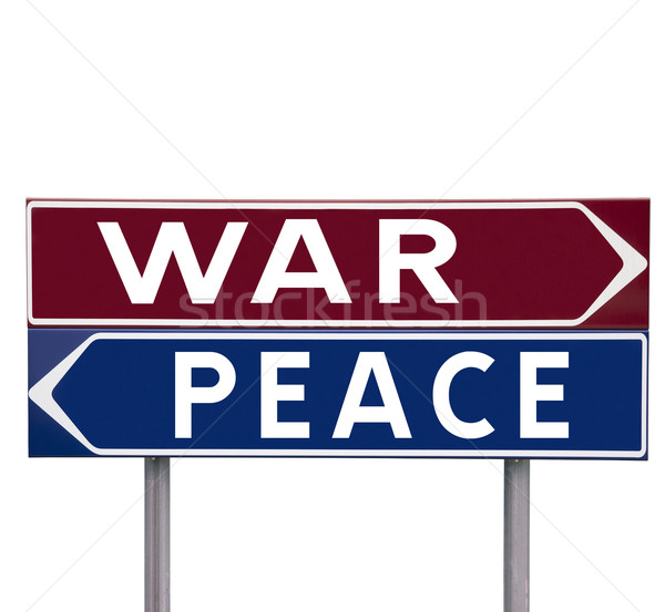 Peace or War Stock photo © gemenacom