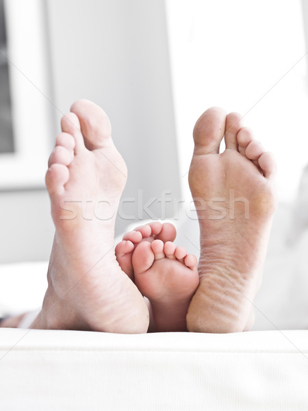 Stock photo: Sole of feets