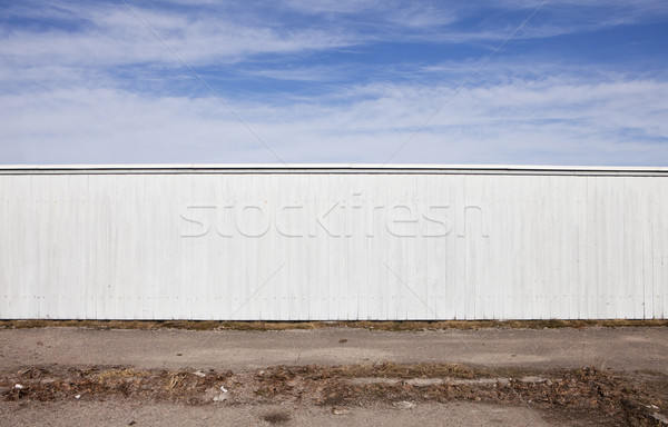 White Fence Stock photo © gemenacom