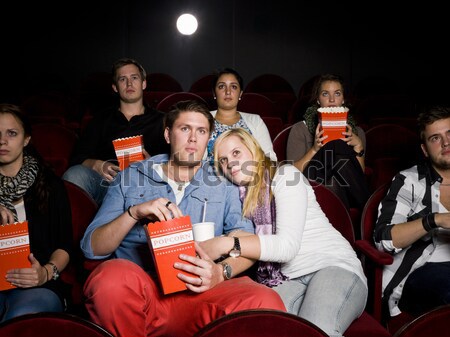 Couple at the cinema Stock photo © gemenacom