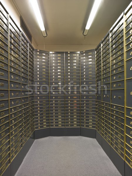 豪華な 安全 ボックス 銀行 ストックフォト © gemenacom