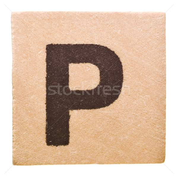 Letter P Stock photo © gemenacom