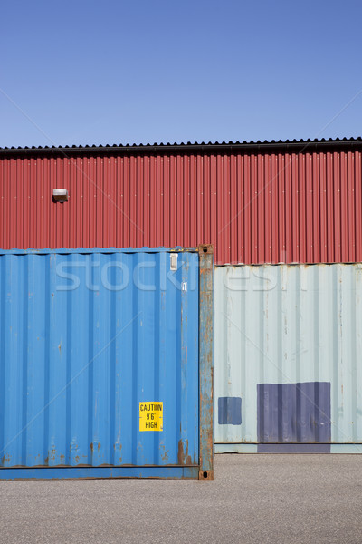 Cargo Containers Stock photo © gemenacom