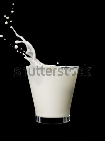 Splashing milk Stock photo © gemenacom