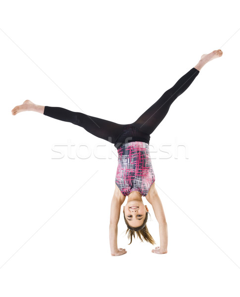 Gymnastic Girl Stock photo © gemenacom