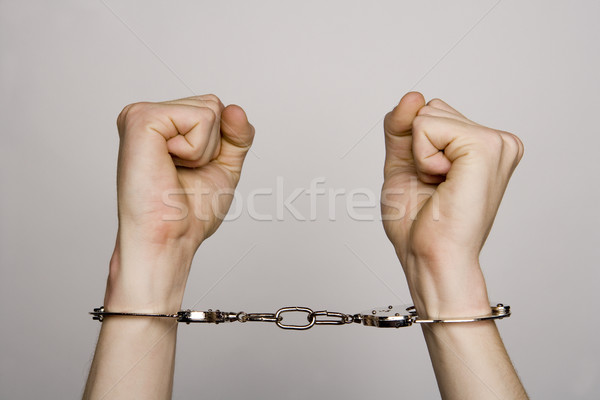 Man with Handcuffs Stock photo © gemenacom