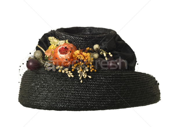 Female hat with flowers Stock photo © gemenacom
