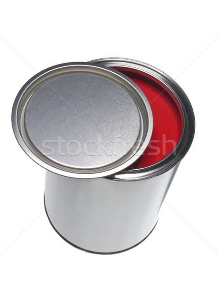 Red Paint can Stock photo © gemenacom