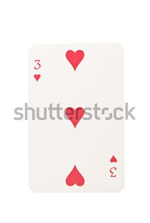 Three of Hearts Stock photo © gemenacom