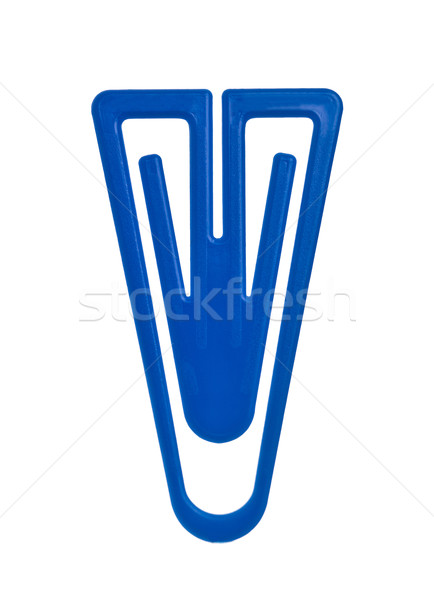 Blue Paper Clip Stock photo © gemenacom