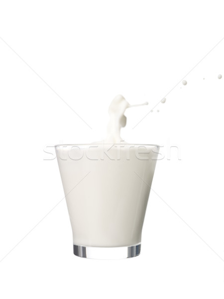 Splasing milk Stock photo © gemenacom