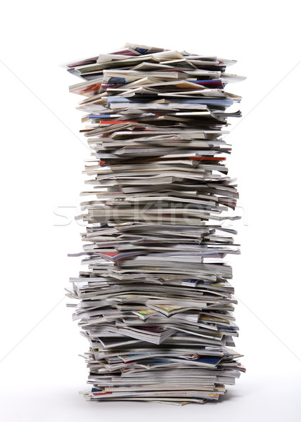 Stack of Magazines Stock photo © gemenacom