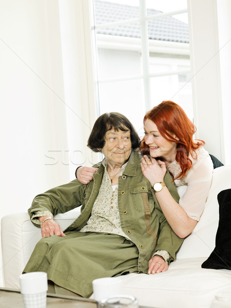 Bonding women Stock photo © gemenacom
