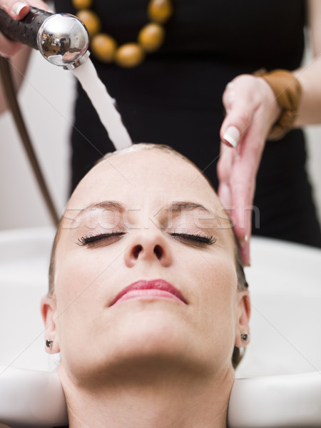 парикмахерская расслабляющая красоту службе Сток-фото © gemenacom