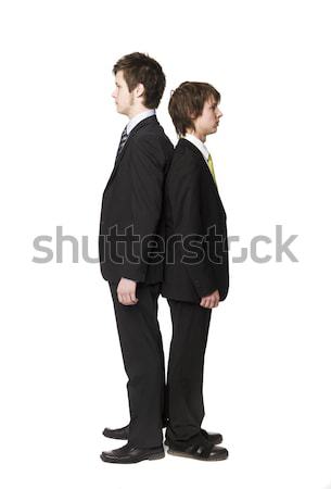 Two men compare length Stock photo © gemenacom
