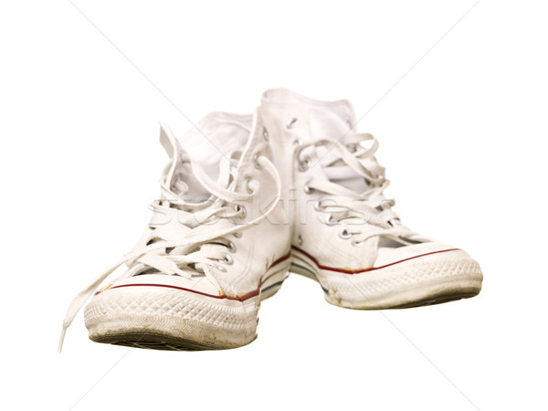 Stock photo: Worn Sport Shoes