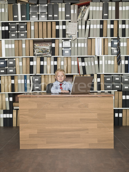 Very young Businessman Stock photo © gemenacom