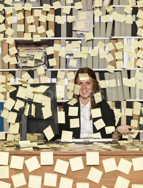 Busy woman Stock photo © gemenacom
