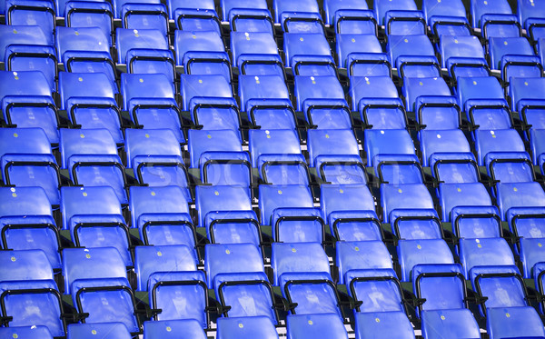 Spectators seats at a stadium Stock photo © gemenacom
