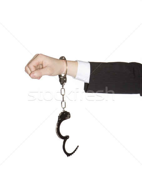 man in handcuffs Stock photo © gemenacom