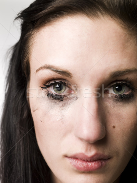 Close-up of a crying woman Stock photo © gemenacom
