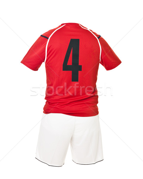 Football shirt with number 4 Stock photo © gemenacom