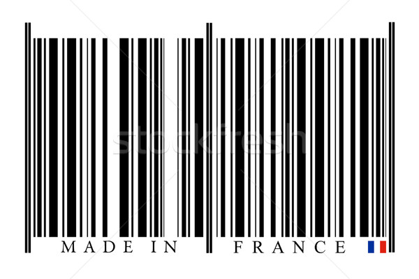 法國 條碼 白 技術 黑色 市場 商業照片 © gemenacom