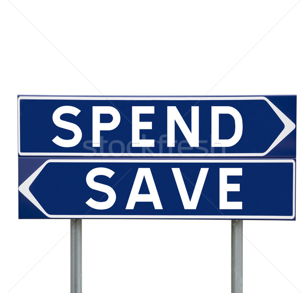 Spend or Save Stock photo © gemenacom