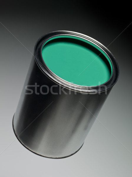 Green Paint can Stock photo © gemenacom