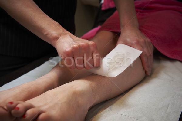 leg waxing Stock photo © gemphoto