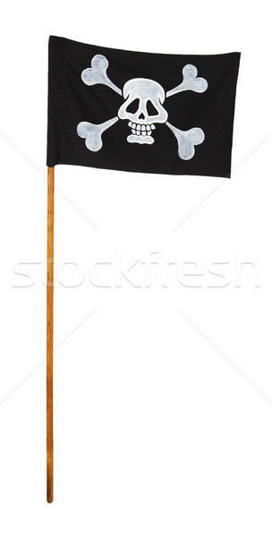 Pirate flag Stock photo © GeniusKp