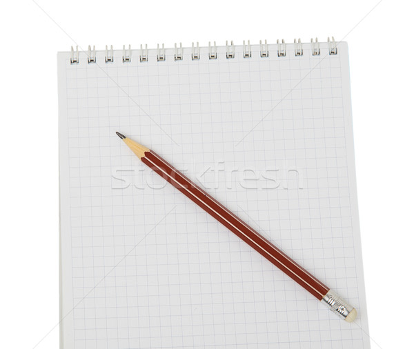 Notebook and pencil Stock photo © GeniusKp