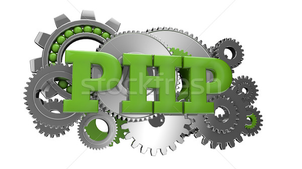 Php artes hacer texto negocios Internet Foto stock © georgejmclittle