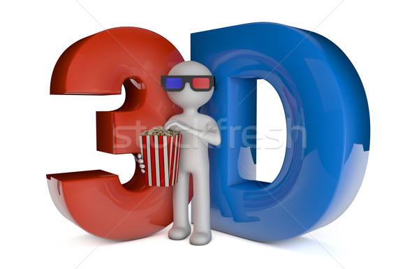 stereoscopic 3d Stock photo © georgejmclittle