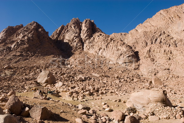 Mount Sinai Rocks Stock photo © georgemuresan