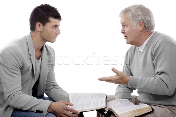 Stock photo: Discussing the truth