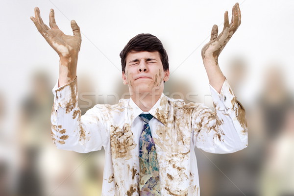 Dirty hands Stock photo © georgemuresan