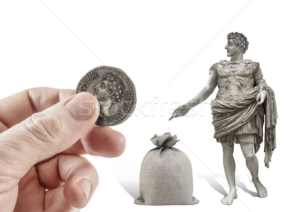давать назад Цезарь что стороны предлагающий Сток-фото © georgemuresan