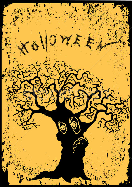 Halloween tree Stock photo © GeraKTV