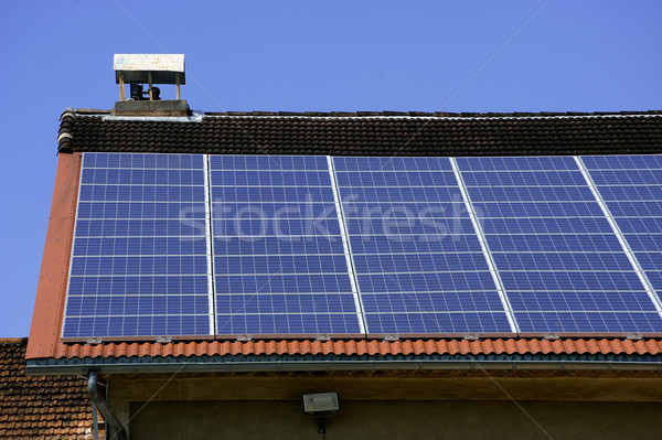 solar roof Stock photo © Gilles_Paire
