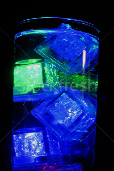 Luminous ice floes to have fun Stock photo © Gilles_Paire