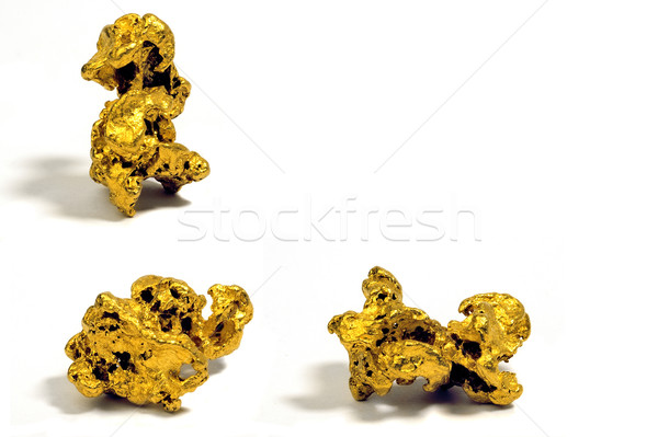 Nuggets of gold Stock photo © Gilles_Paire