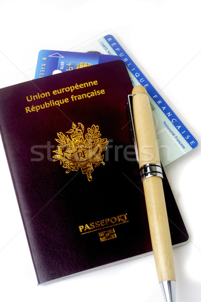 biometric passport Stock photo © Gilles_Paire