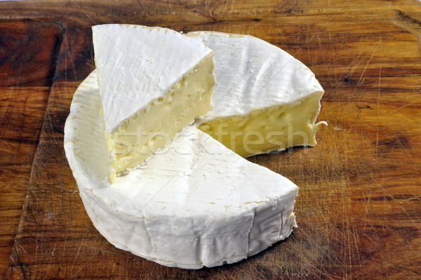 Fransız camambert peynir normandiya doku süt Stok fotoğraf © Gilles_Paire