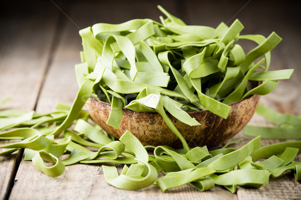 Spinach pasta. Stock photo © gitusik