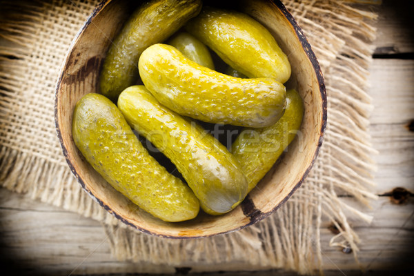Pickle cucumber. Stock photo © gitusik